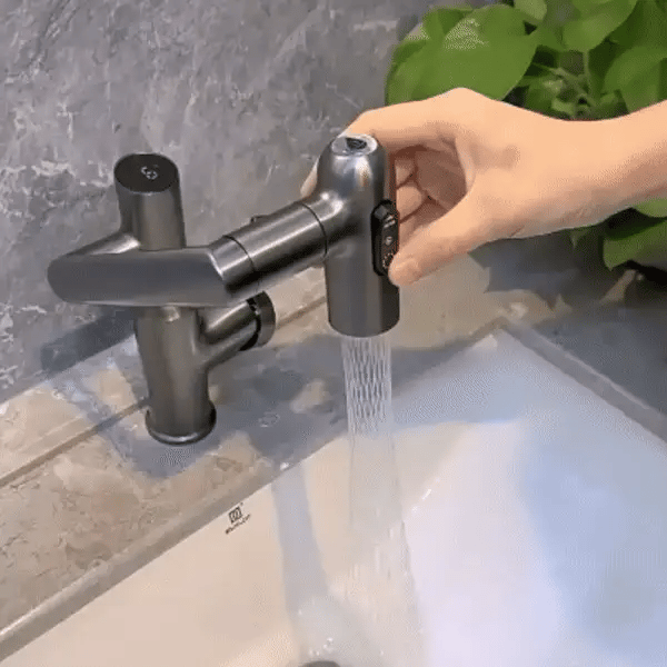 Kitchen Faucet LED Temperature Display 360° Swivel