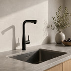 Kitchen Faucet Pull-Out Dual Spray Stainless Steel