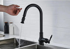 Kitchen Faucet Pull-Out Sprayer 360° Swivel Ceramic Disc Valve