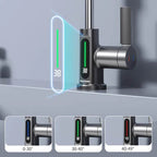 Kitchen Faucet Smart LED Temperature Pull-Out Spout