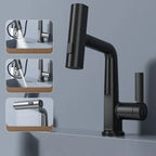 Kitchen Faucet Smart LED Temperature Pull-Out Spout