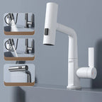 Kitchen Faucet Smart LED Temperature Pull-Out Spout