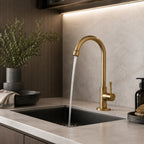 Kitchen Faucet Solid Copper 360-Degree Swivel