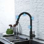 Kitchen Faucet Touchless Sensor & Pull-Out Hose