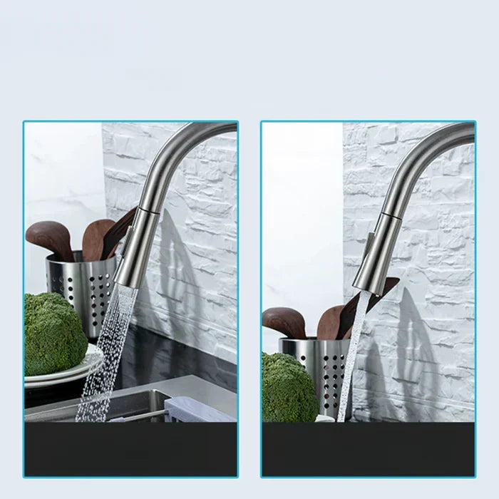 Kitchen Faucet Touchless Sensor & Pull-Out Hose