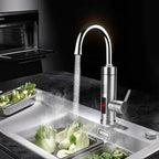 Kitchen Faucet Touchless Sensor Water-Saving Brushed Nickel