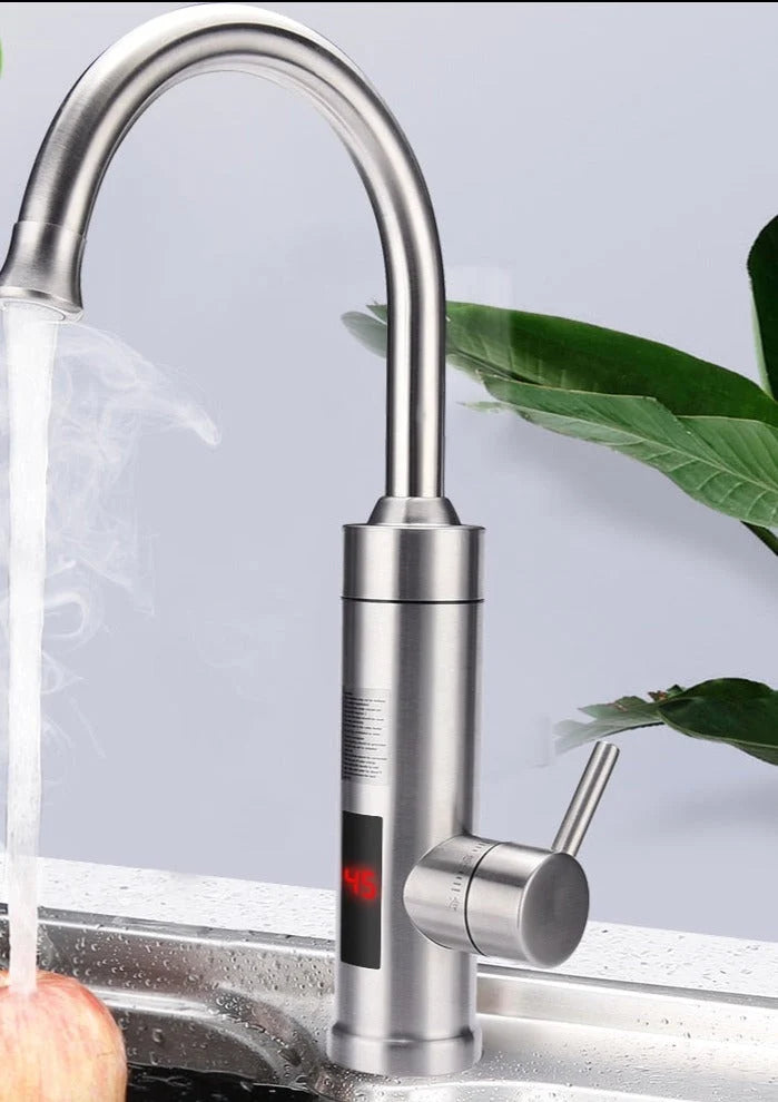 Kitchen Faucet Touchless Sensor Water-Saving Brushed Nickel
