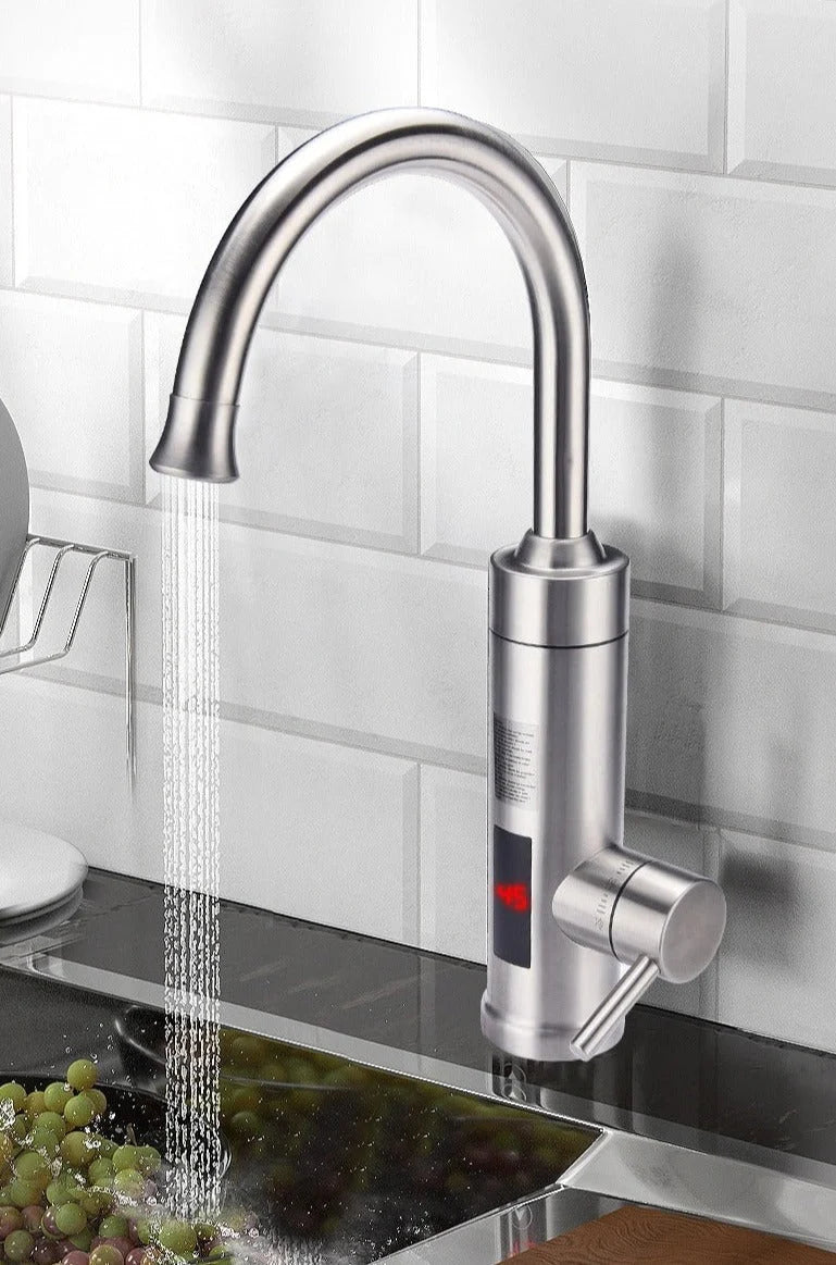 Kitchen Faucet Touchless Sensor Water-Saving Brushed Nickel