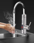 Kitchen Faucet Touchless Sensor Water-Saving Brushed Nickel