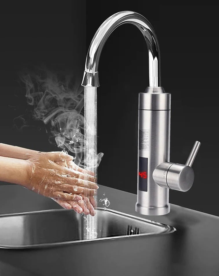 Kitchen Faucet Touchless Sensor Water-Saving Brushed Nickel