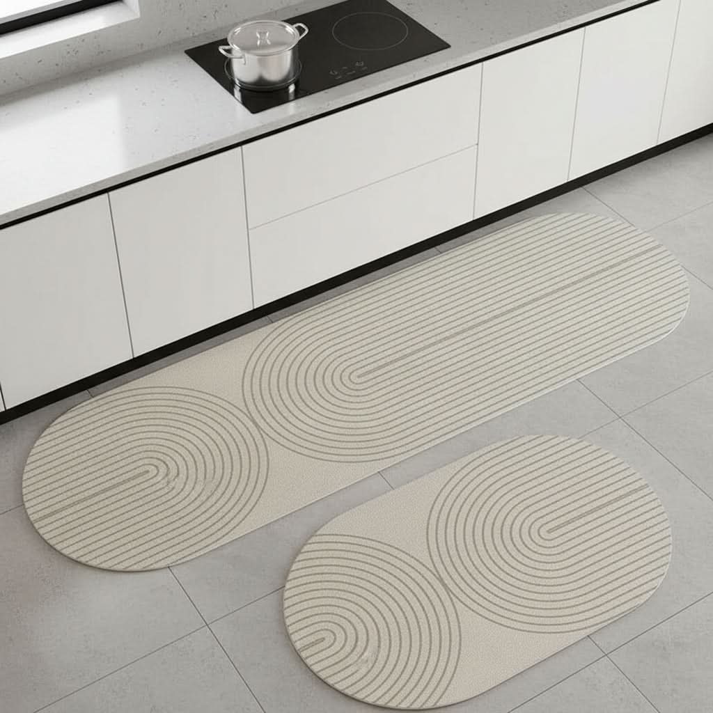 Kitchen Floor Mat Anti-Fatigue Non-Slip Vinyl