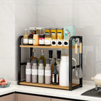 Kitchen Herb Rack Stainless Steel Space-Saving Open Design