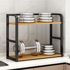 Kitchen Herb Rack Stainless Steel Space-Saving Open Design