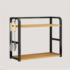 Kitchen Herb Rack Stainless Steel Space-Saving Open Design