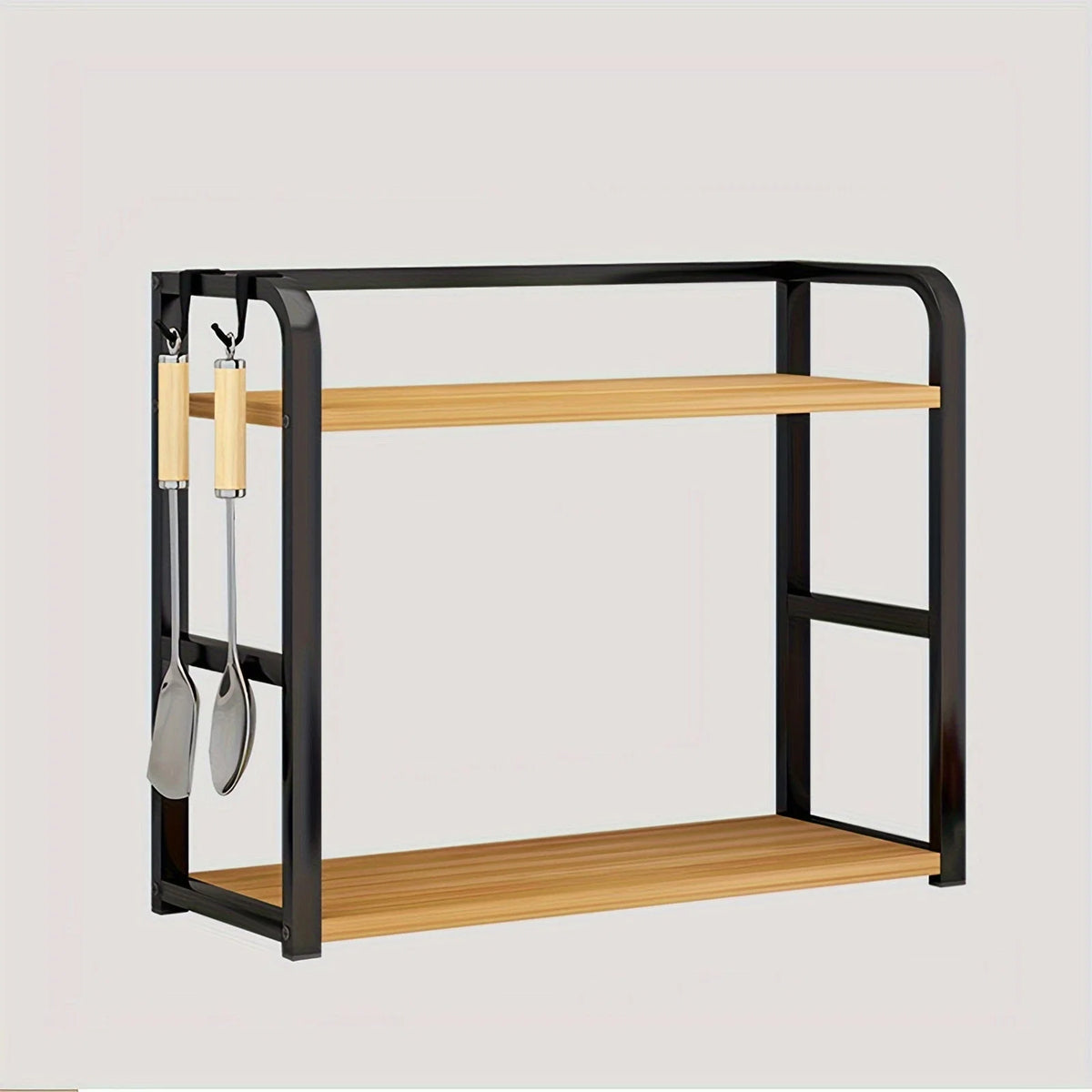 Kitchen Herb Rack Stainless Steel Space-Saving Open Design