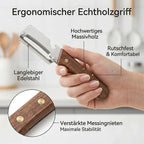 Kitchen Knife Set Multifunctional Stainless Steel & Wood Handles