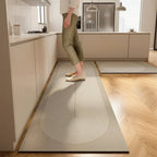 Kitchen Mat Anti-Fatigue Absorbent & Quick-Dry Non-Slip Rubber Base