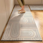 Kitchen Mat Anti-Fatigue Absorbent & Quick-Dry Non-Slip Rubber Base