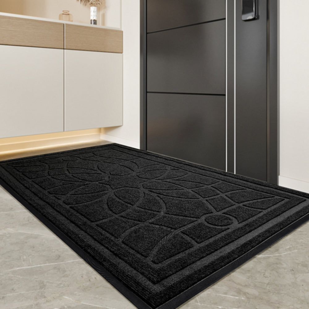 Kitchen Mat Anti-Fatigue Microfiber Blend & Non-Slip Backing