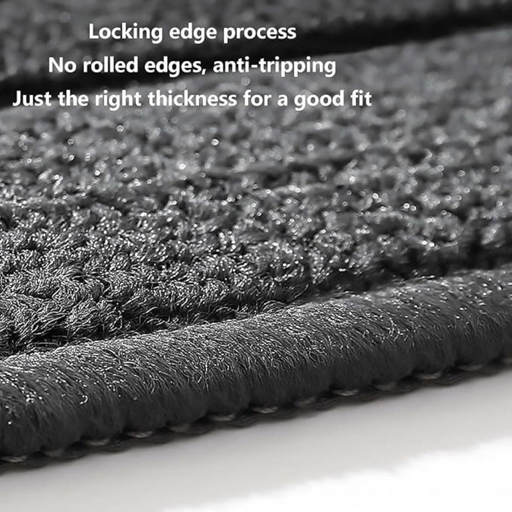 Kitchen Mat Anti-Fatigue Microfiber Blend & Non-Slip Backing