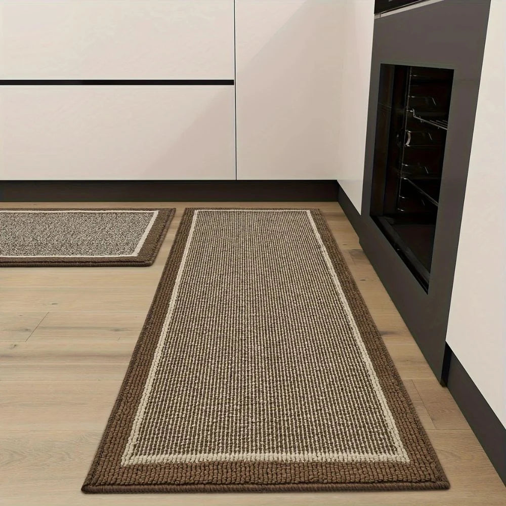 Kitchen Mat Anti-Fatigue Non-Slip Stain-Resistant