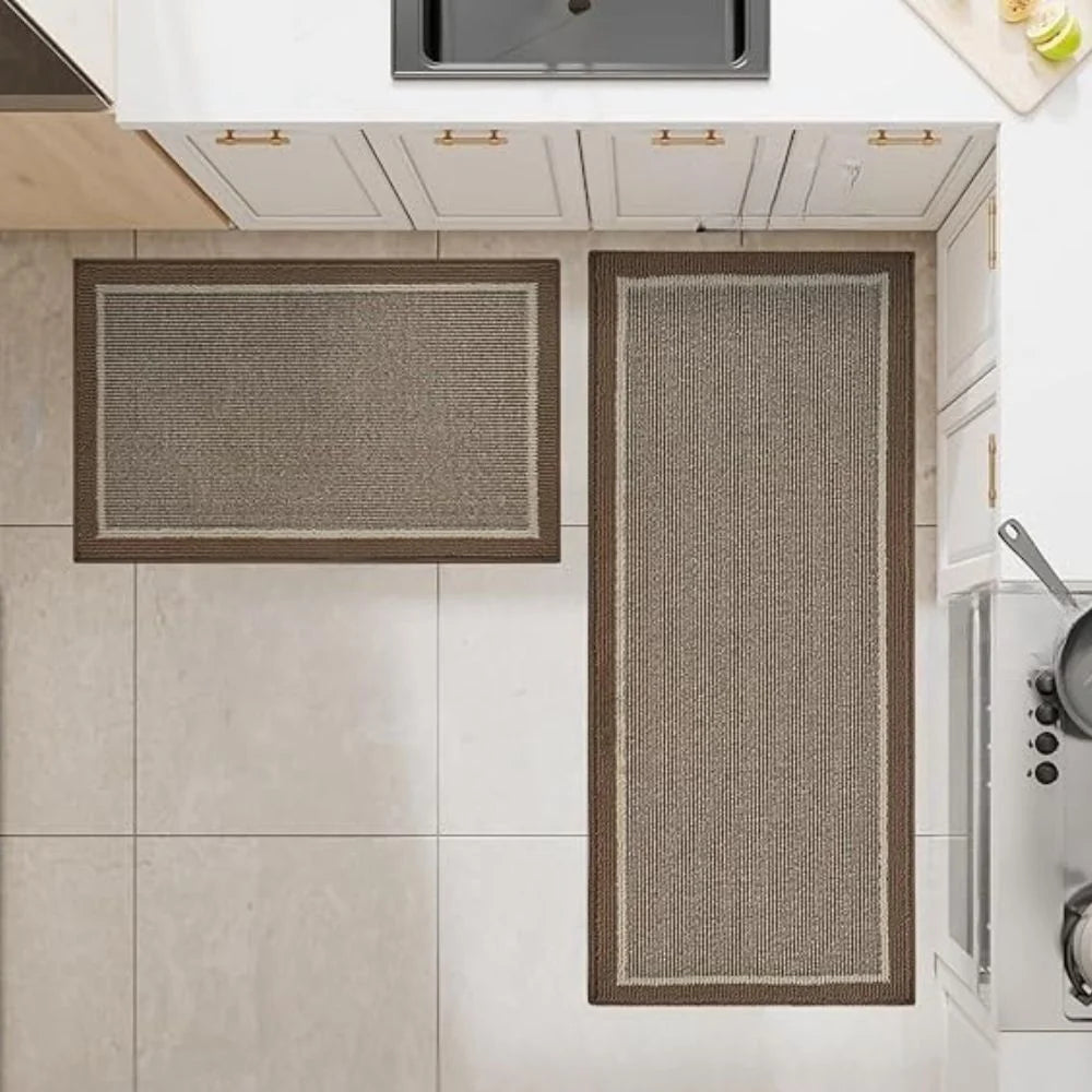 Kitchen Mat Anti-Fatigue Non-Slip Stain-Resistant