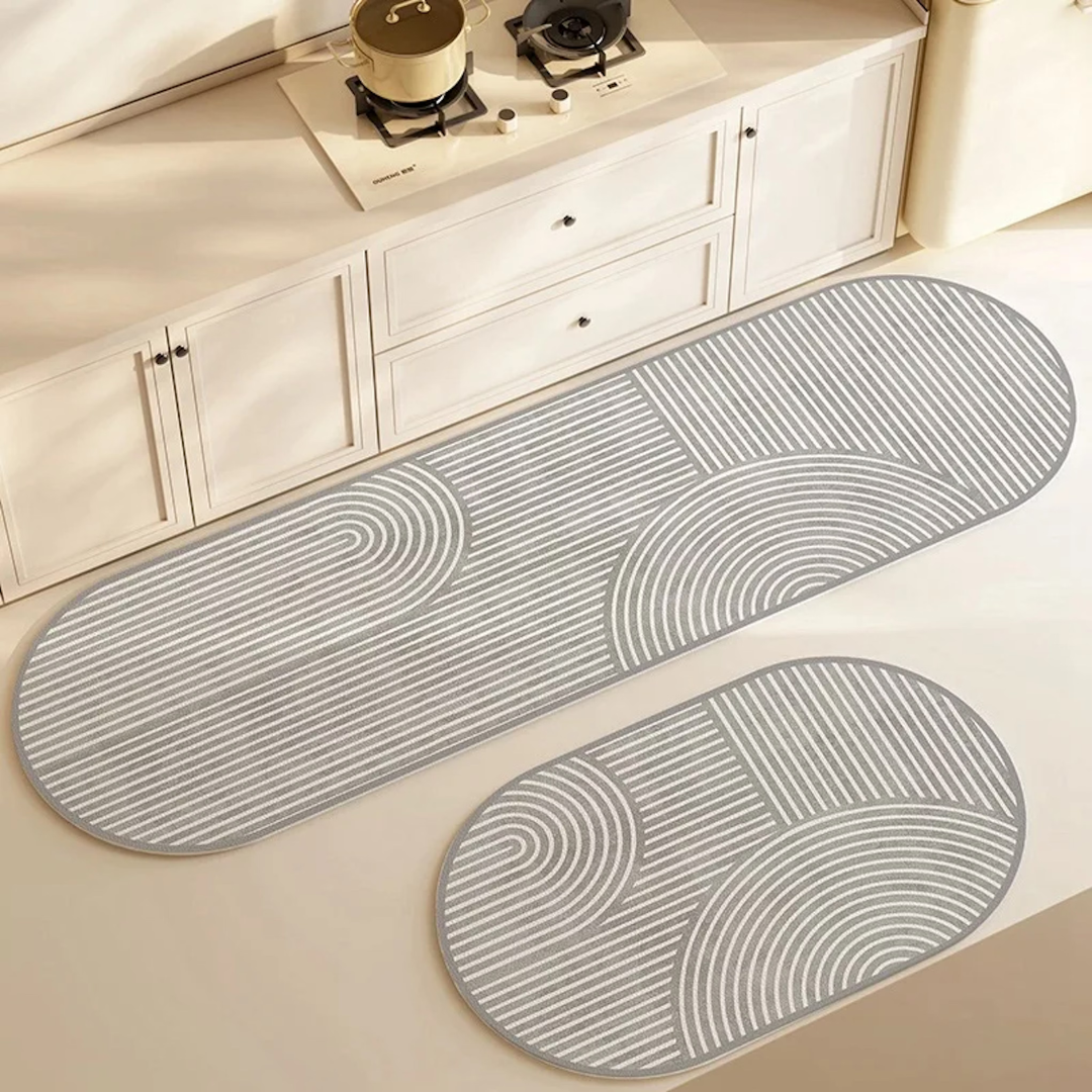 Kitchen Mat Anti-Fatigue Quick-Dry Non-Slip