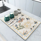 Kitchen Mat Microfiber Quick-Drying Non-Slip