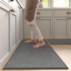 Kitchen Mat Set Anti-Fatigue Non-Slip 2-Piece