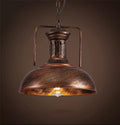 Kitchen Pendant Light Rustic Iron Warm Ambient Adjustable Length