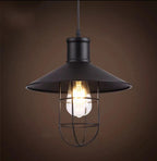 Kitchen Pendant Light Rustic Iron Warm Ambient Adjustable Length