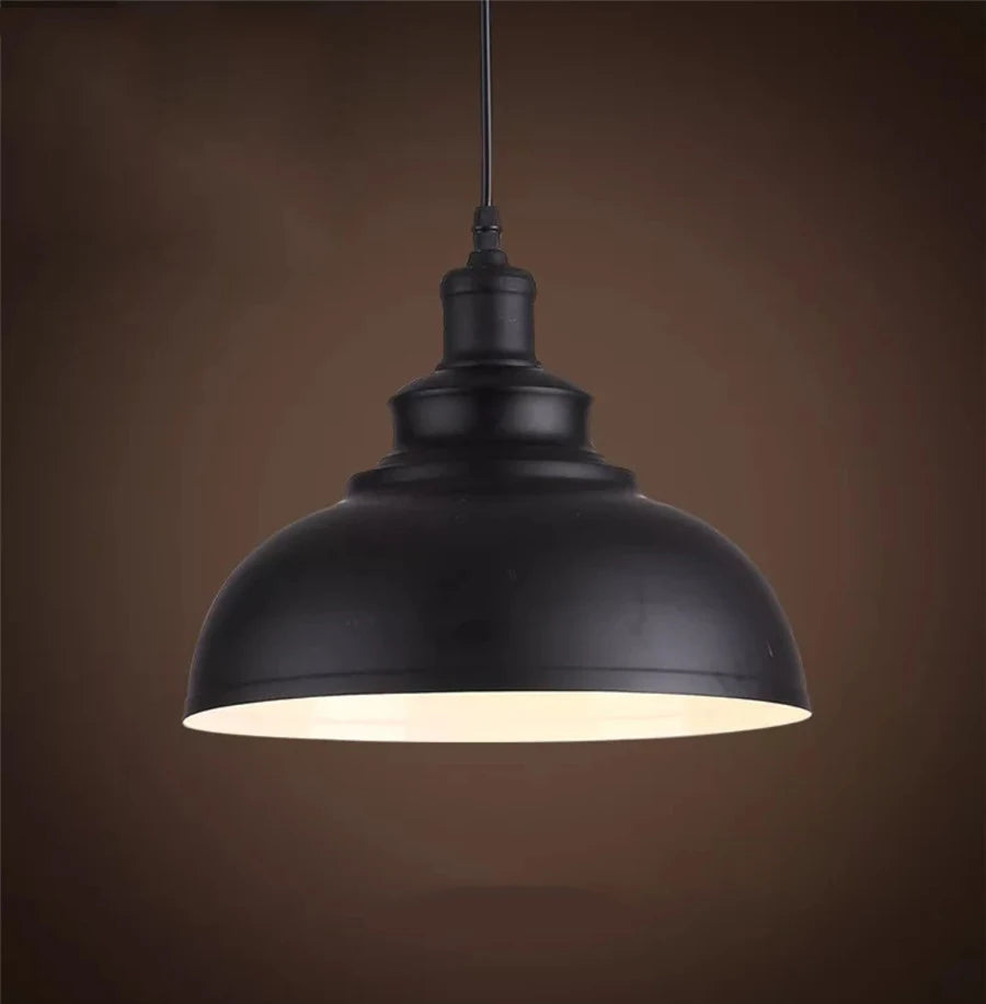 Kitchen Pendant Light Rustic Iron Warm Ambient Adjustable Length