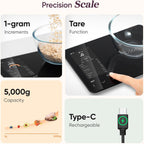 Kitchen Scale Nutrient Tracking & App Integration 5kg