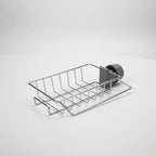Kitchen Sink Organizer Tool-Free Mounting Stainless Steel Quick Drying