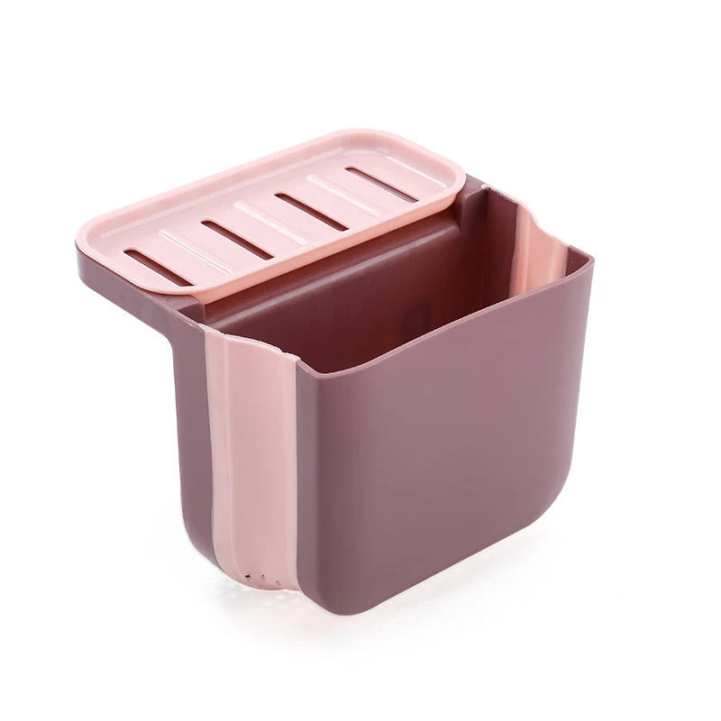 Kitchen Sink Shelf Foldable Suction Cup Organizer