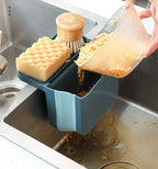 Kitchen Sink Shelf Foldable Suction Cup Organizer