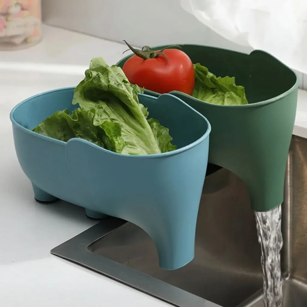 Kitchen Sink Strainer Elephant-Shaped Drain Basket