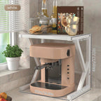 Kitchen Storage Rack Two-Tier Durable Steel Space-Saving