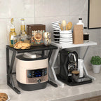 Kitchen Storage Rack Two-Tier Durable Steel Space-Saving