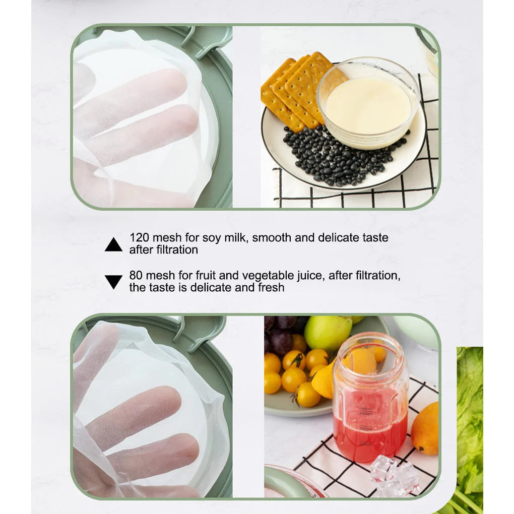 Kitchen Strainer Dual-Mesh Removable Screens