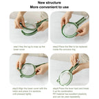 Kitchen Strainer Dual-Mesh Removable Screens