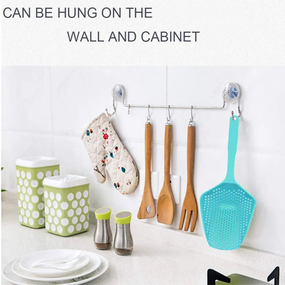 Kitchen Strainer Scoop & Colander Food-Grade Plastic