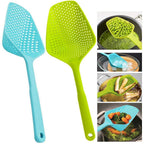Kitchen Strainer Scoop & Colander Food-Grade Plastic