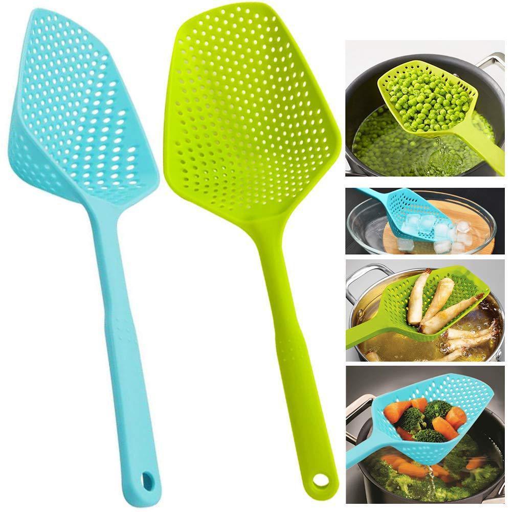 Kitchen Strainer Scoop & Colander Food-Grade Plastic