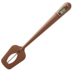 Kitchen Thermometer LCD Stainless Steel Probe & Silicone Spatula