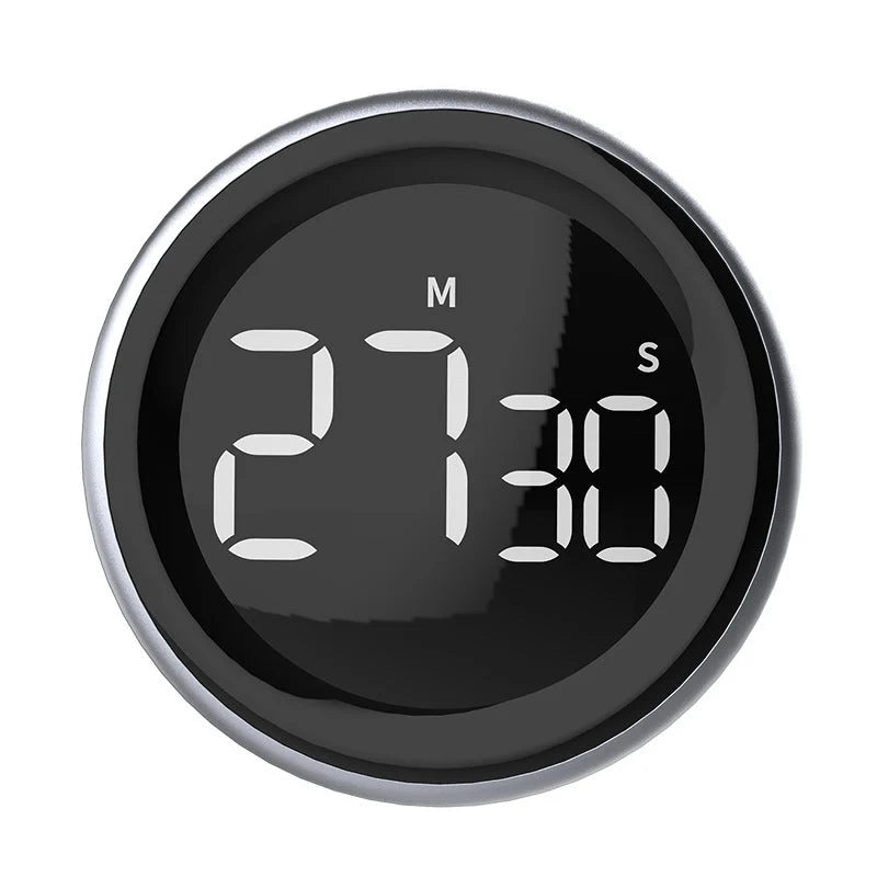 Kitchen Timer Magnetic Backing LED Display Countdown & Count-Up