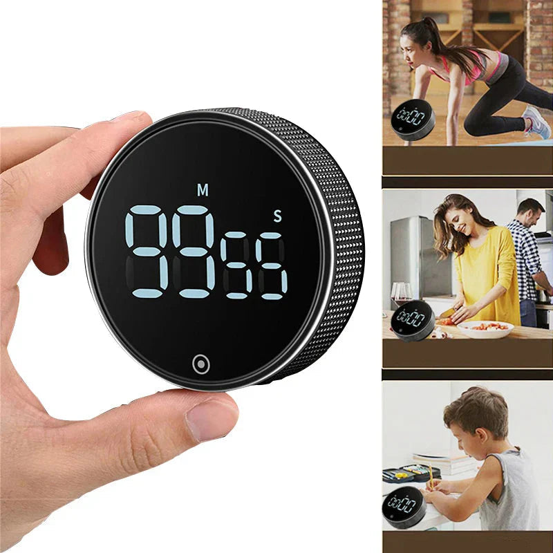 Kitchen Timer Magnetic Digital Loud Alarm