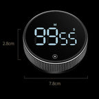 Kitchen Timer Magnetic Digital Loud Alarm