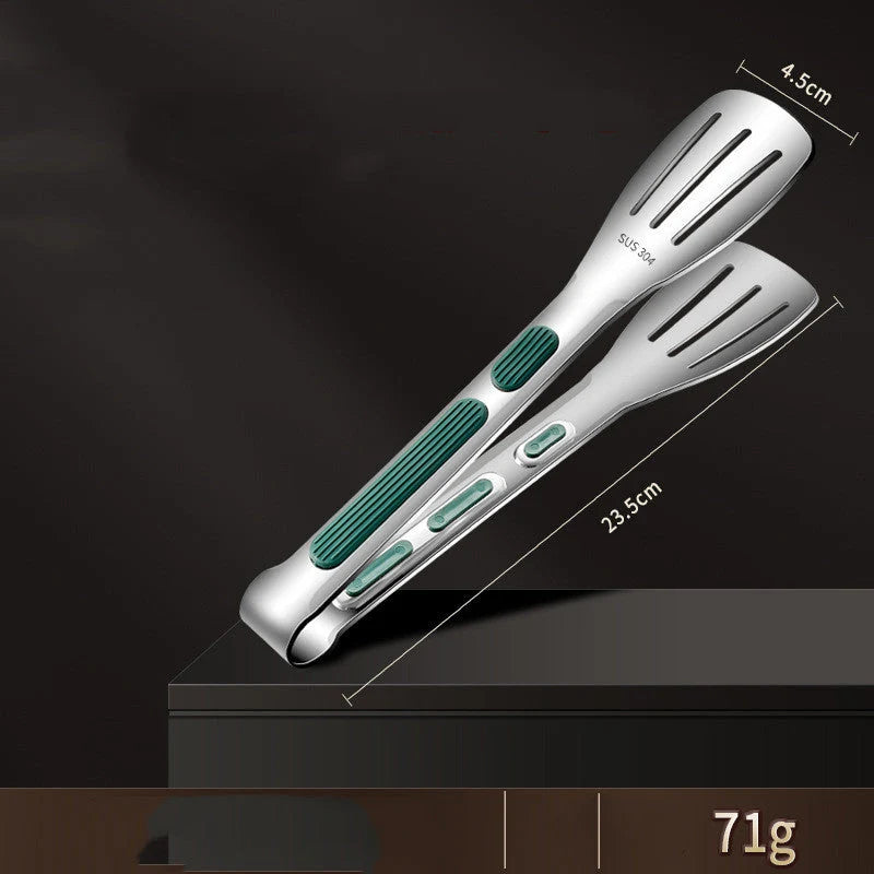 Kitchen Tongs 304 Stainless Steel Ergonomic Grip
