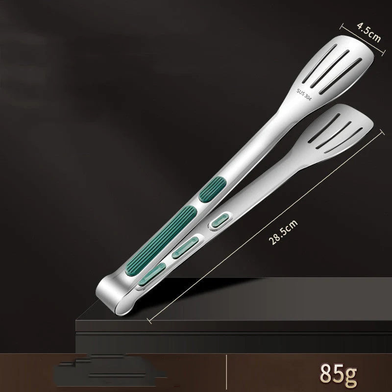 Kitchen Tongs 304 Stainless Steel Ergonomic Grip